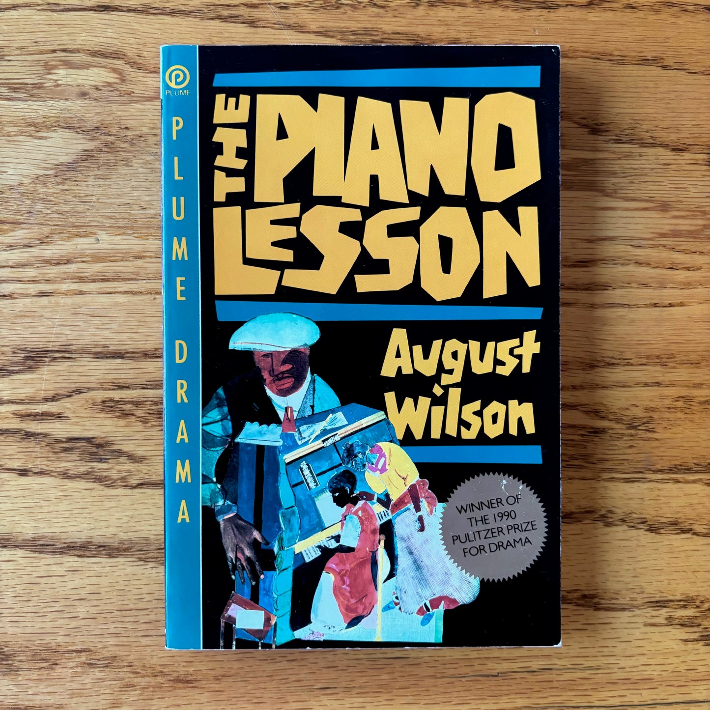 August Wilson - The Piano Lesson - Signed