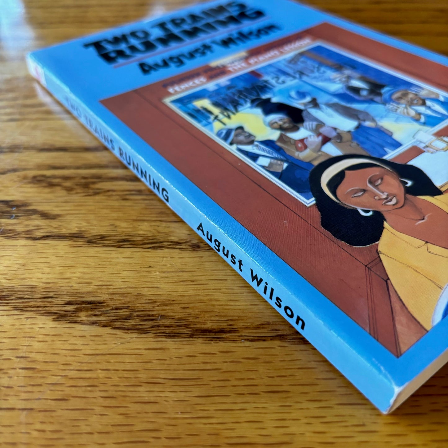 August Wilson - Two Trains Running - Signed