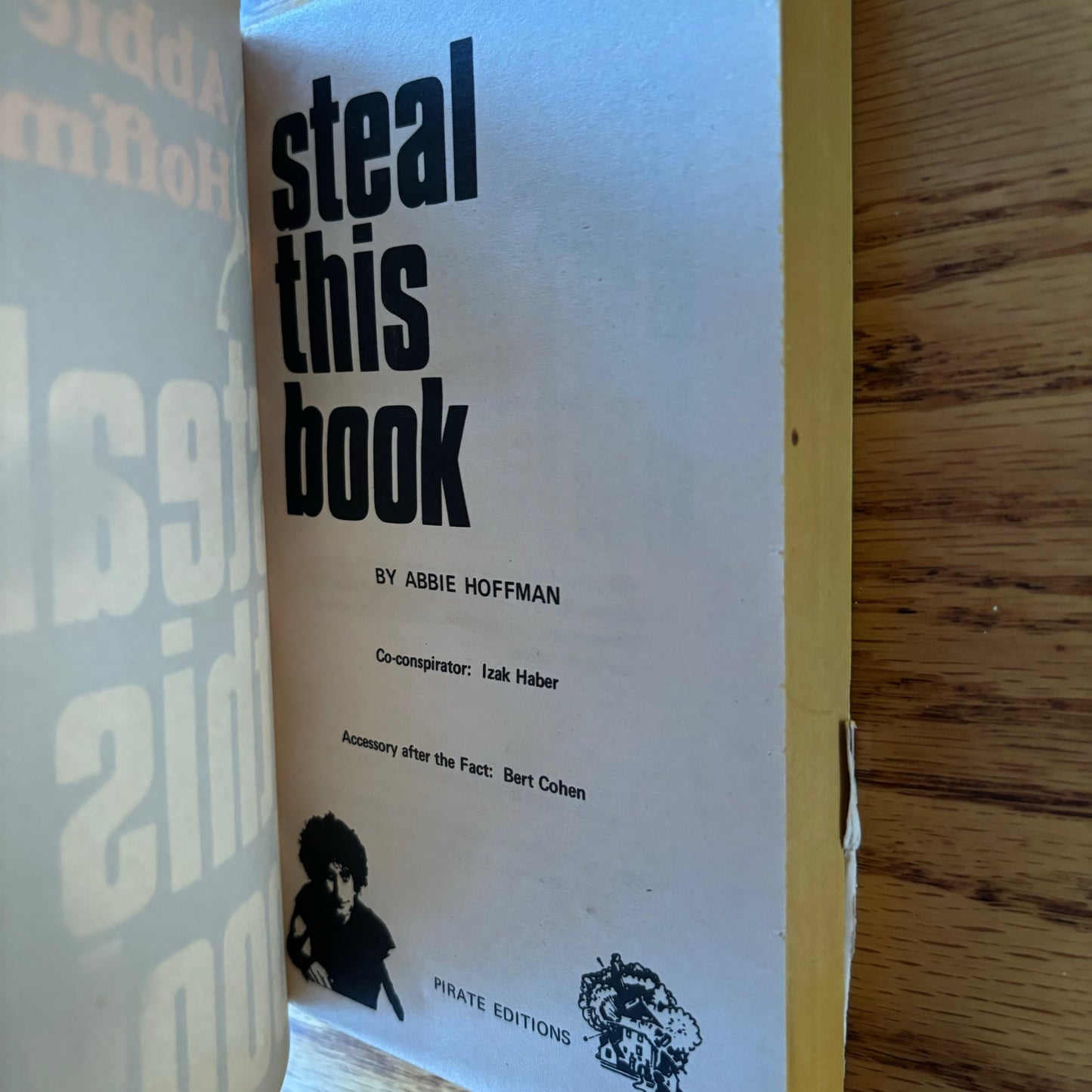 Abbie Hoffman - Steal This Book - Pirate Editions First Edition