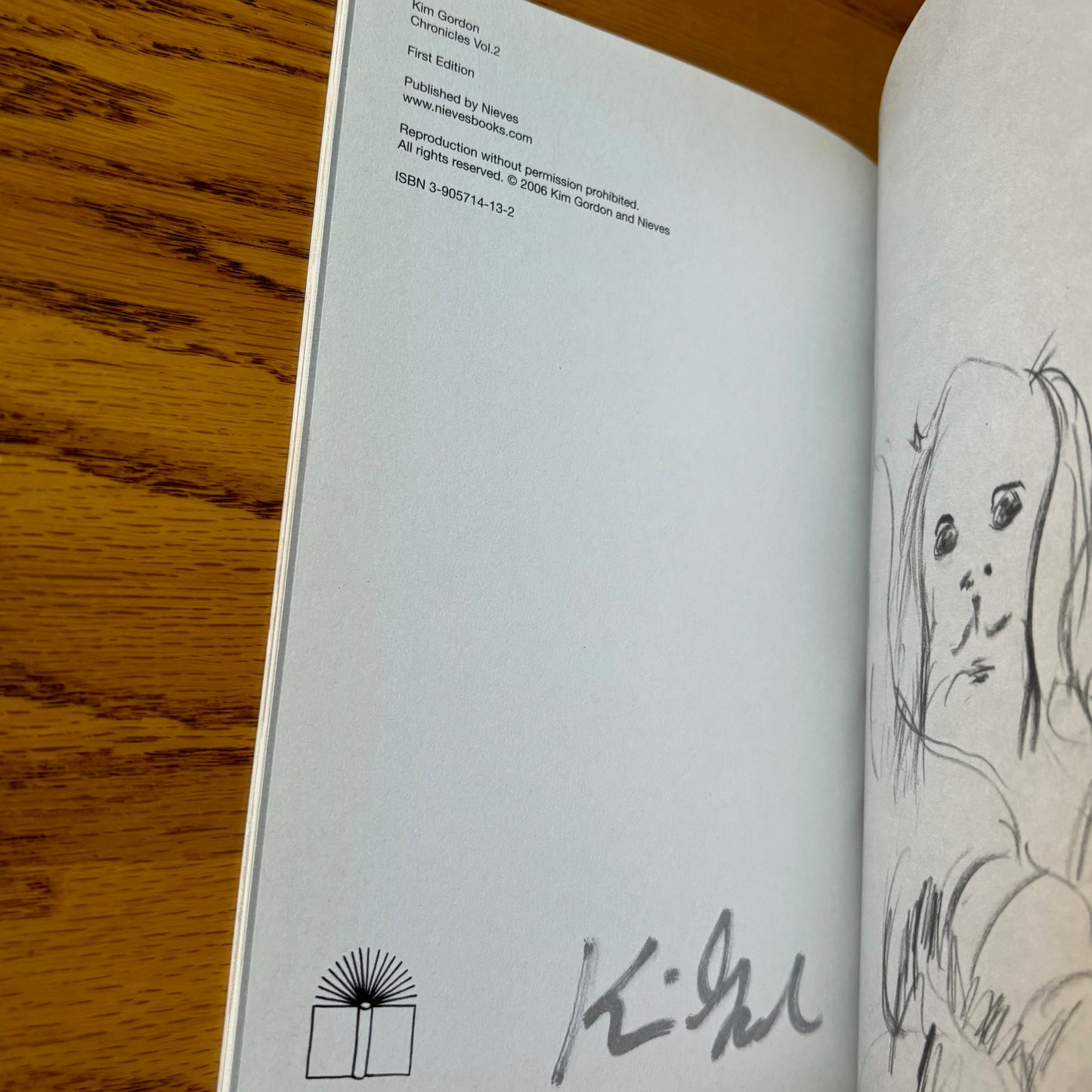 Kim Gordon - Chronicles Vol. 2 - Signed