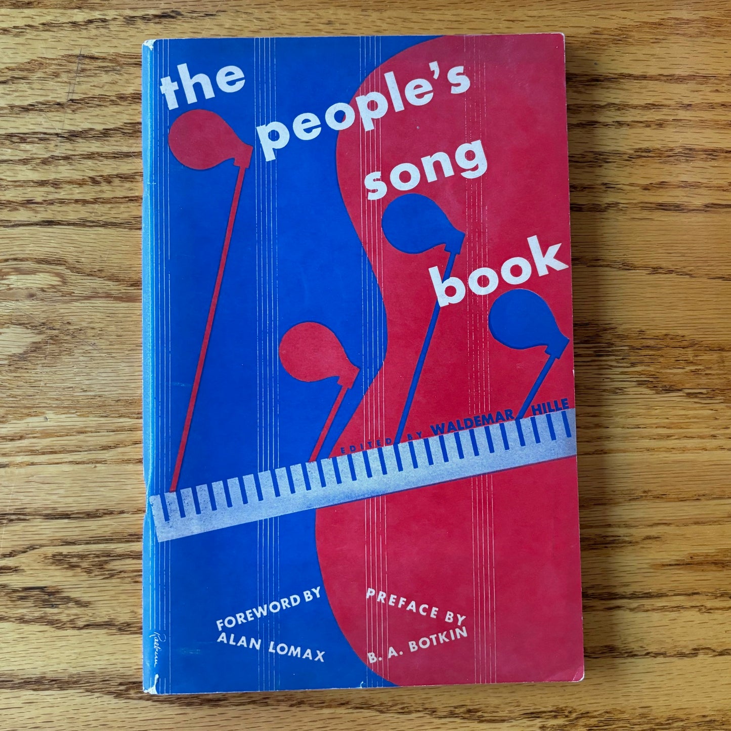 Waldemar Hille, Alan Lomax, B.A. Botkin - The People's Song Book