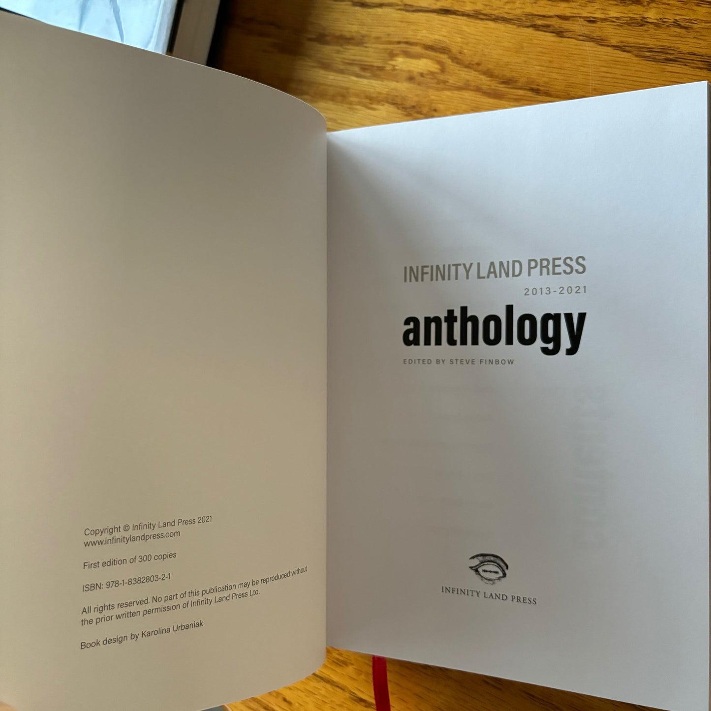 Steve Finbow, ed. - Infinity Land Press Anthology