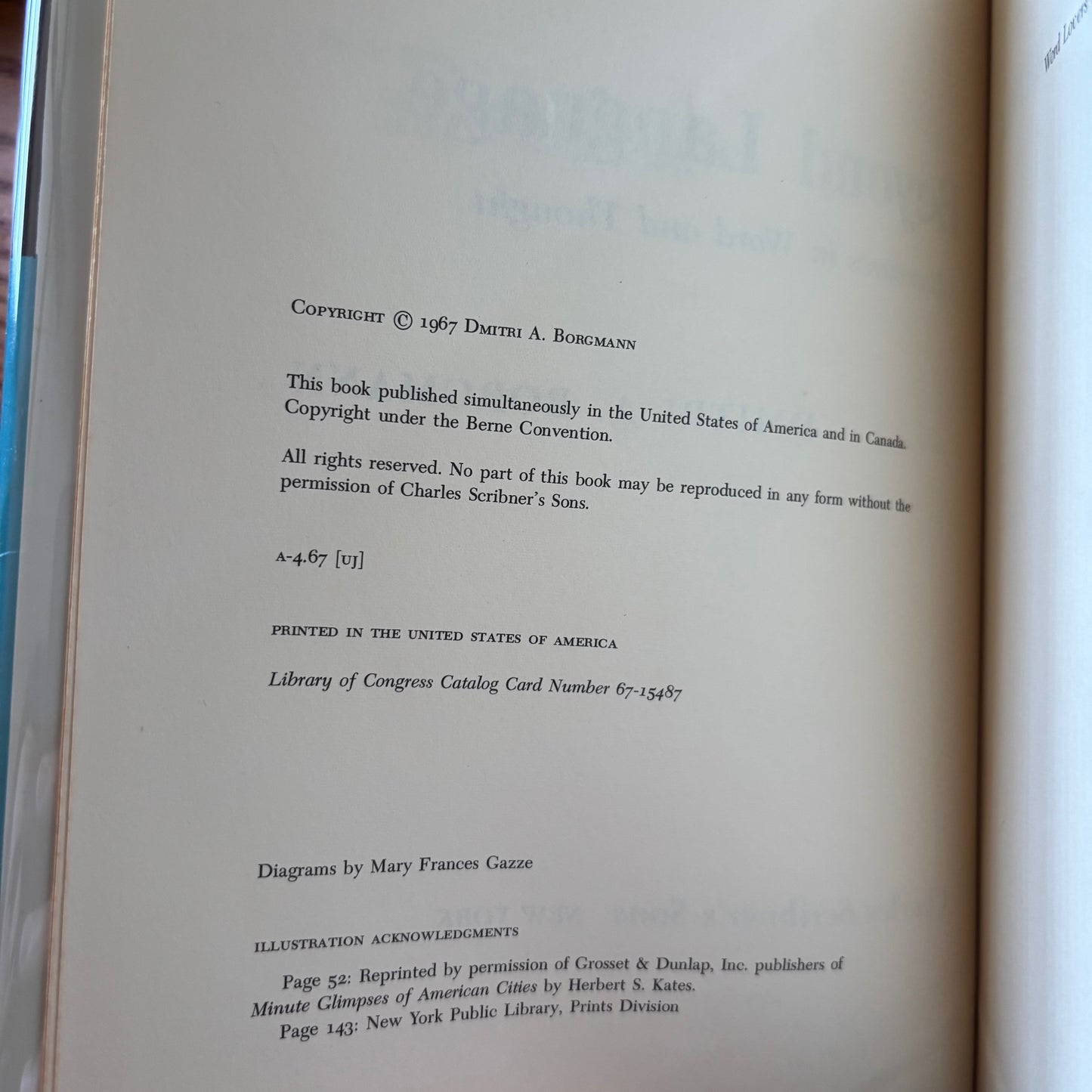 Dmitri A. Borgmann - Beyond Language: Adventures in Word and Thought