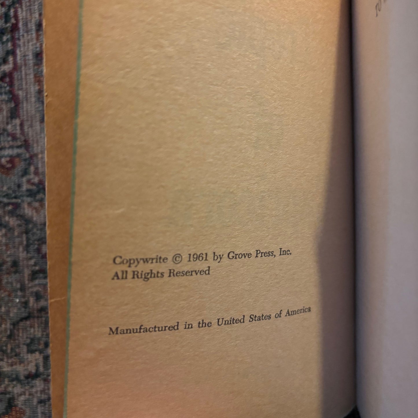Henry Miller - Tropic of Capricorn - First Edtion Paperbacks