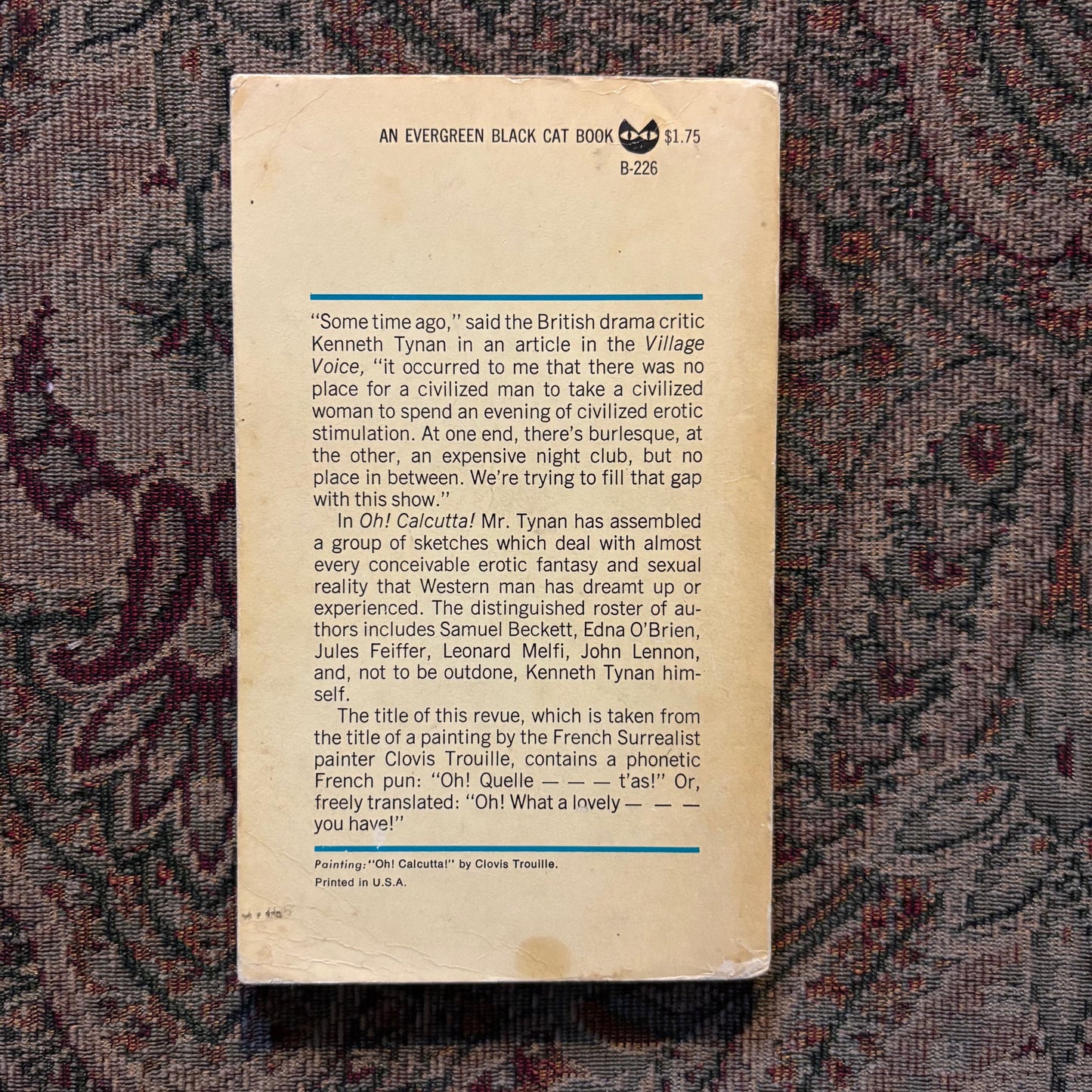 Kenneth Tynan, Jacques Levy - Oh! Calcutta!