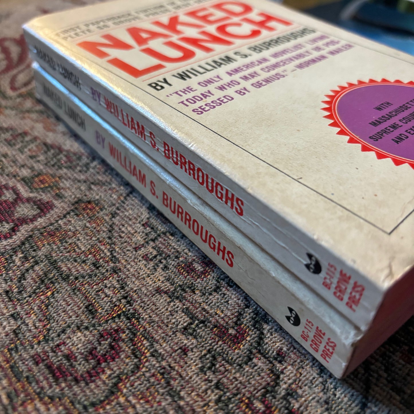 William S. Burroughs - Naked Lunch - First Edition Paperbacks