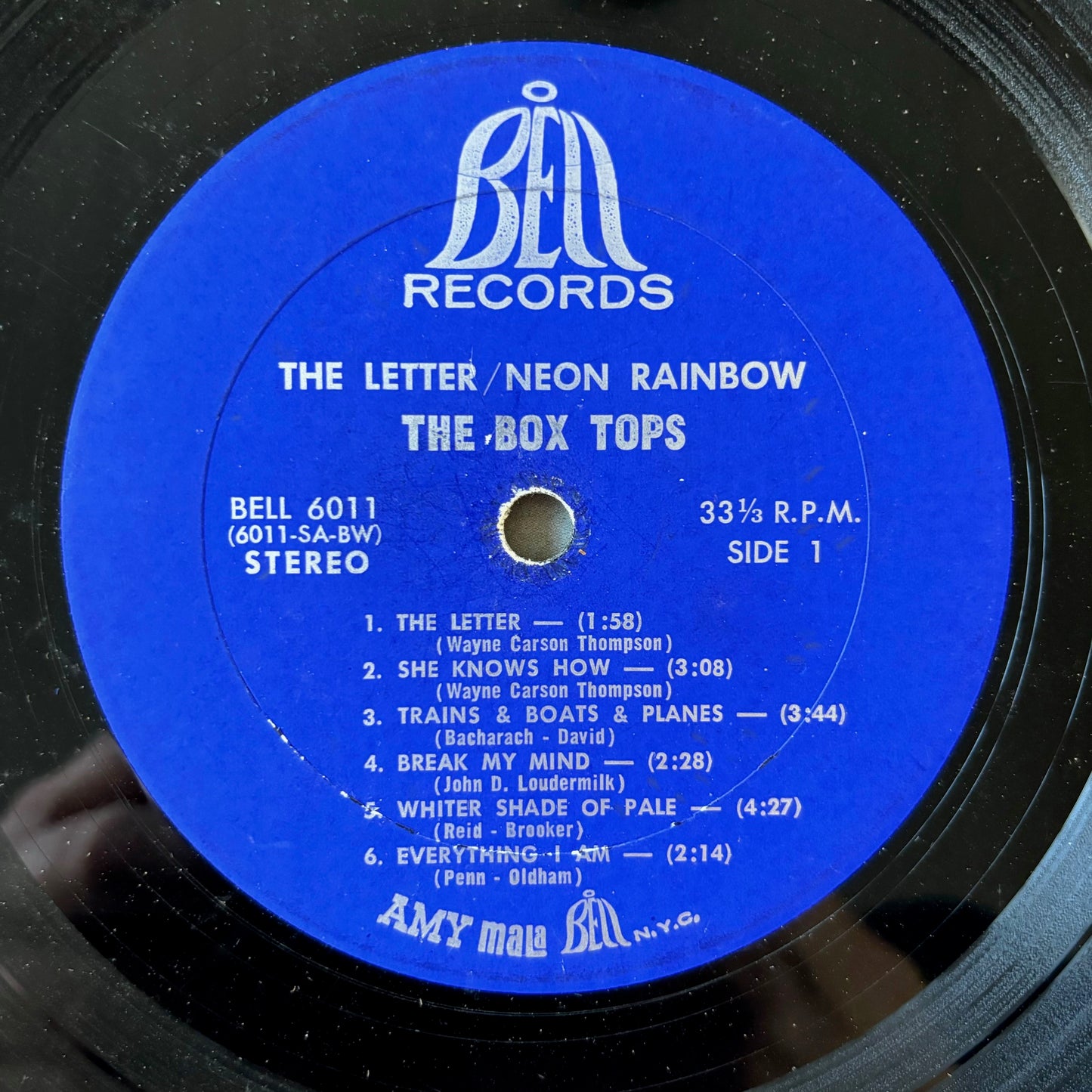 The Box Tops - The Letter / Neon Rainbow