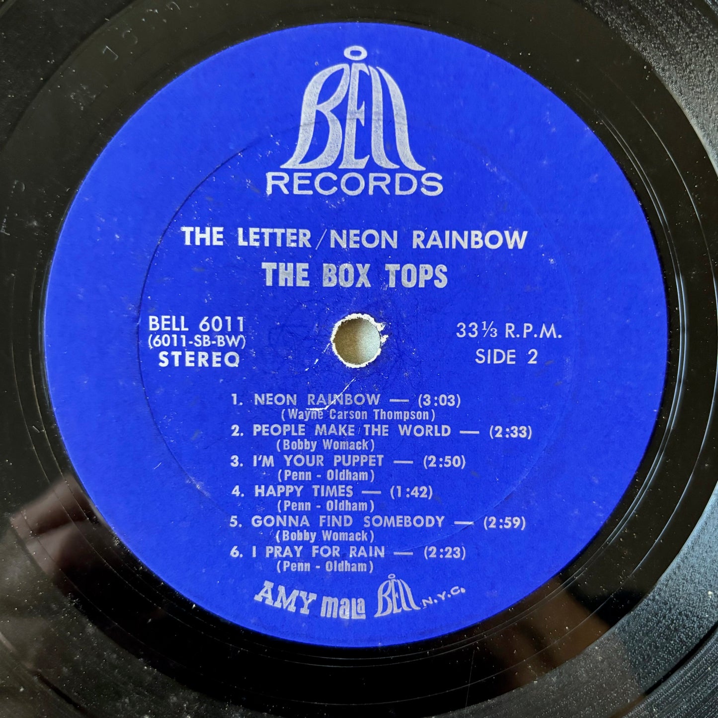 The Box Tops - The Letter / Neon Rainbow