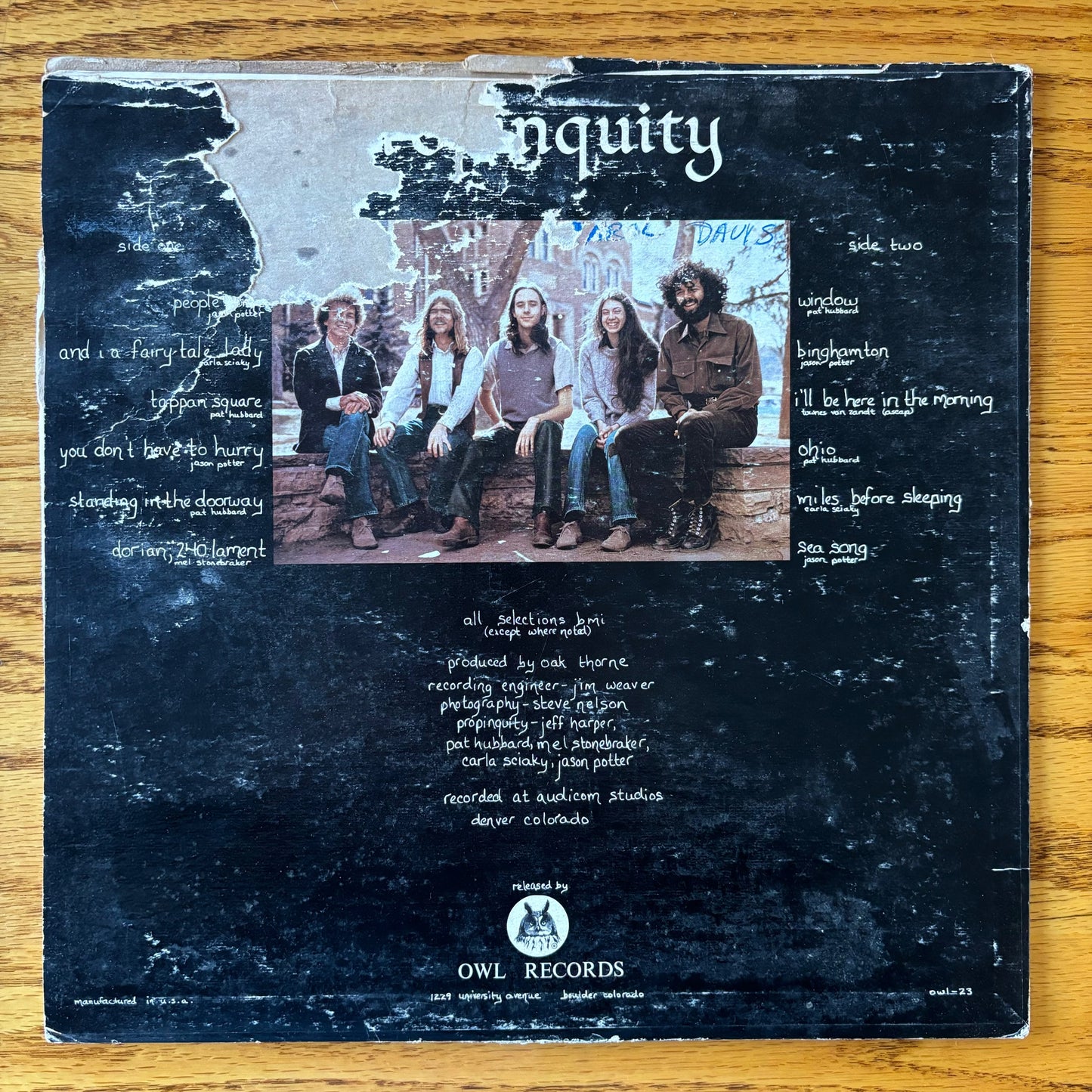 Propinquity - S/T