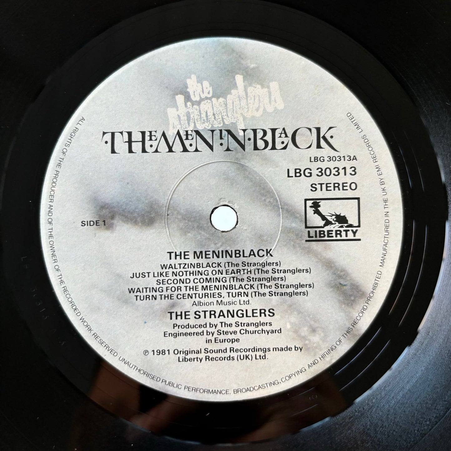 The Stranglers - The Gospel According to the Meninblack - UK Pressing