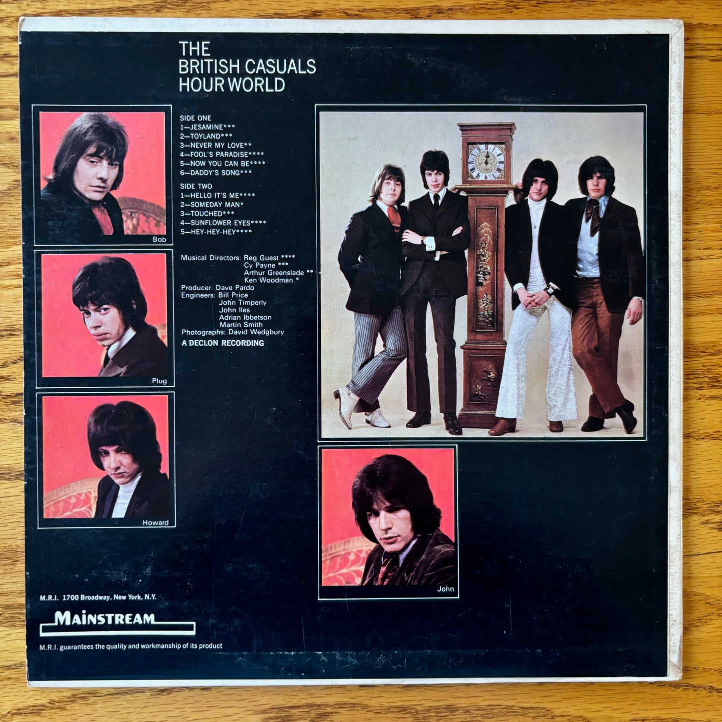The British Casuals - Hour World - US White Label Promo
