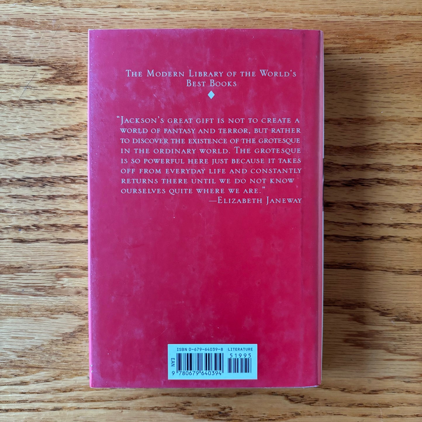 Shirley Jackson - The Lottery and Other Stories - Modern Library
