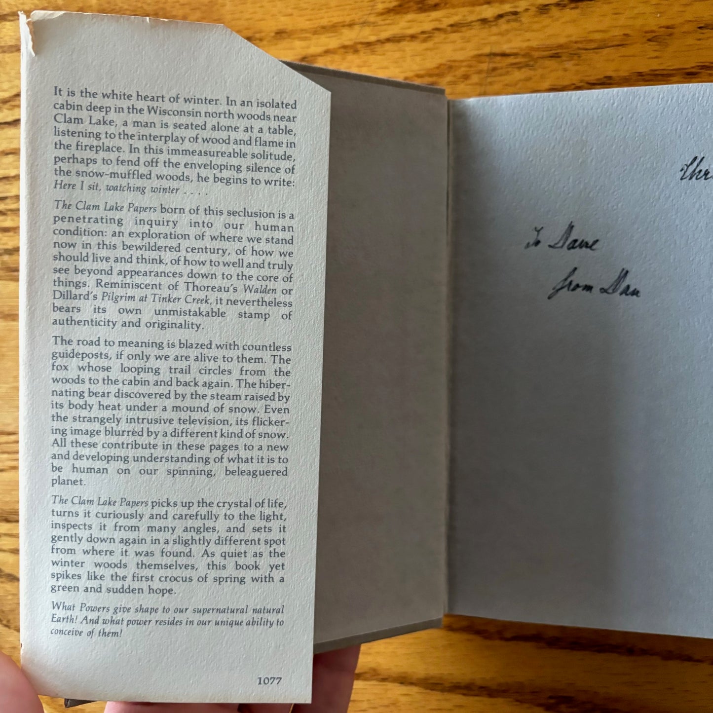 Edward Lueders - The Clam Lake Papers: A Winter in the North Woods