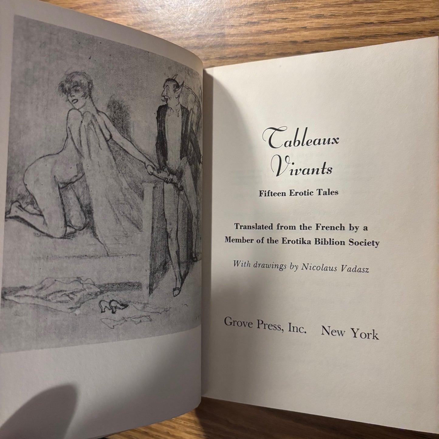 Anonymous - Tableaux Vivants: 15 Erotic Tales - First Edition Thus
