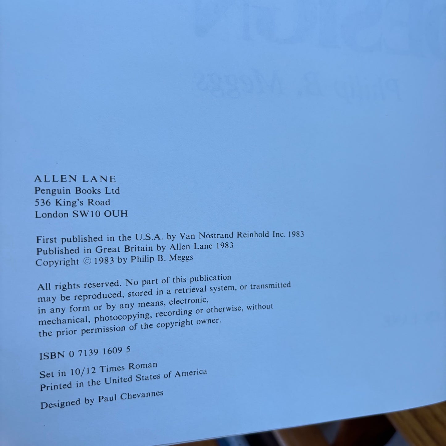 Philip B. Meggs - A History of Graphic Design