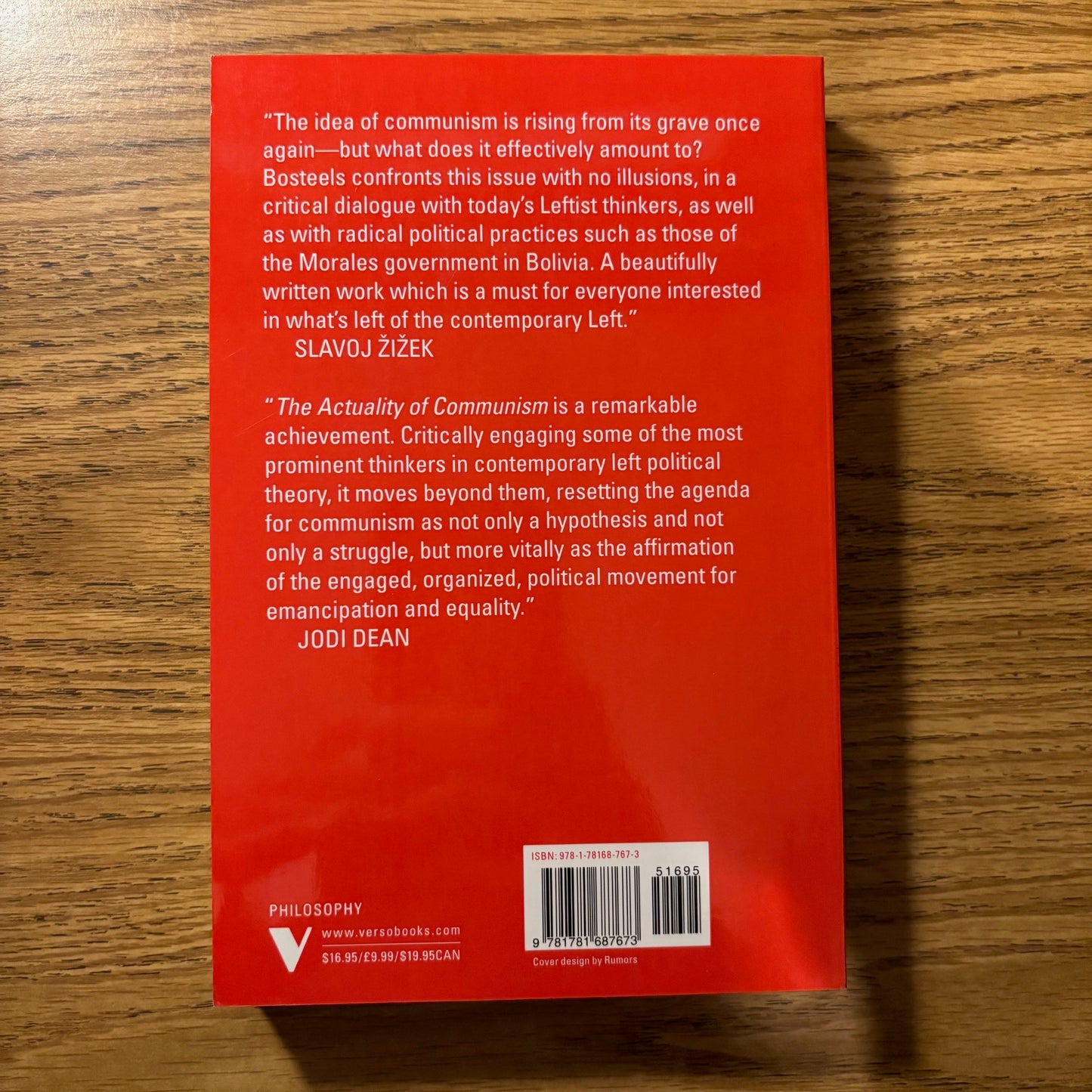Bruno Bosteels - The Actuality of Communism