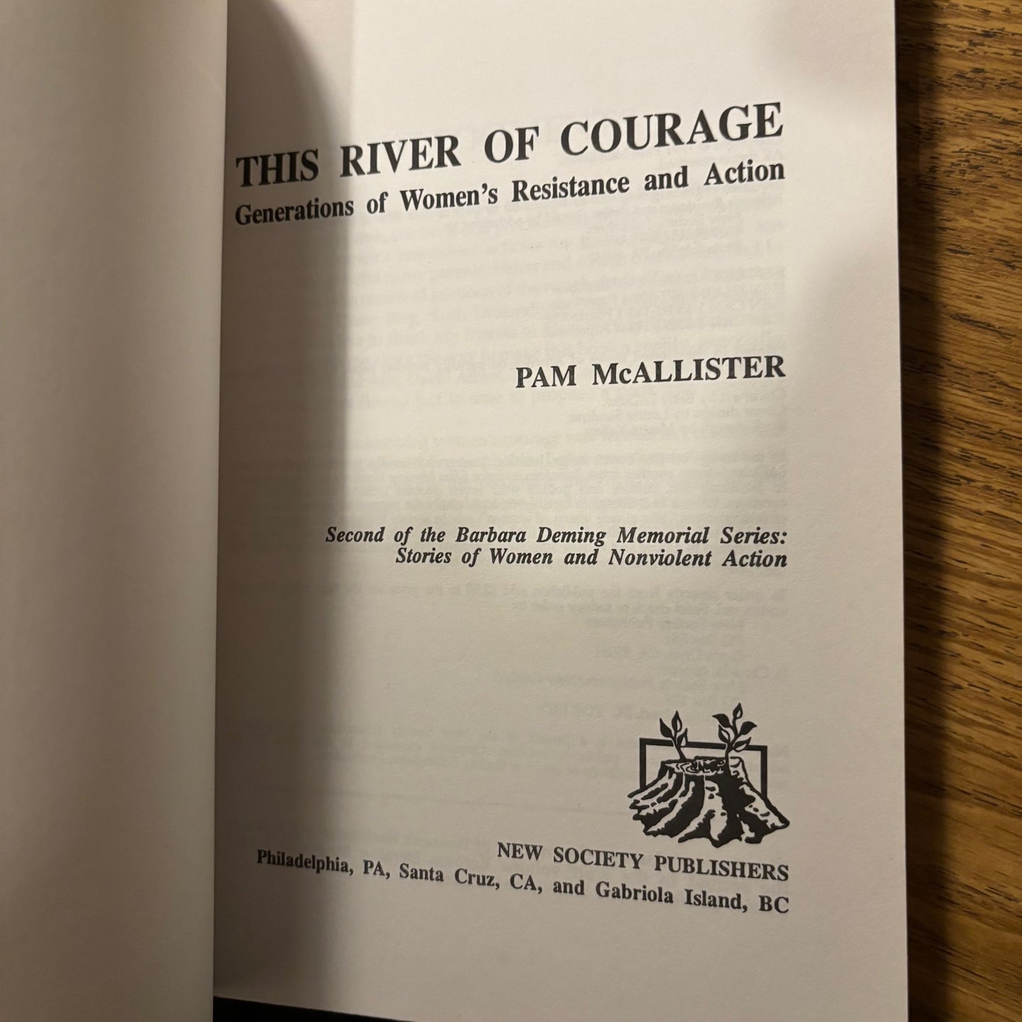 Pam McAllister - This River of Courage: Generations of Women's Resistance and Action