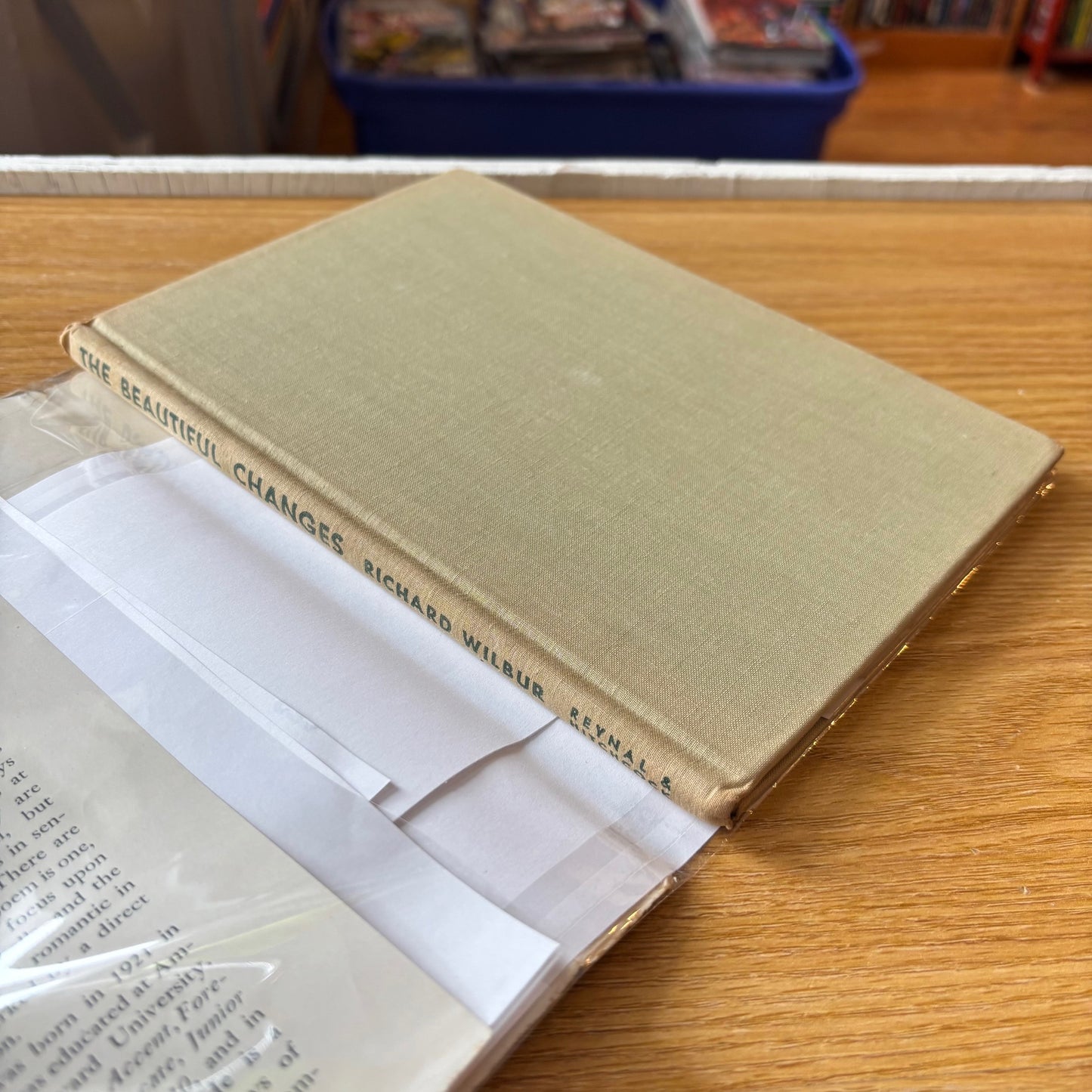 Richard Wilbur - The Beautiful Changes - Signed First Edition