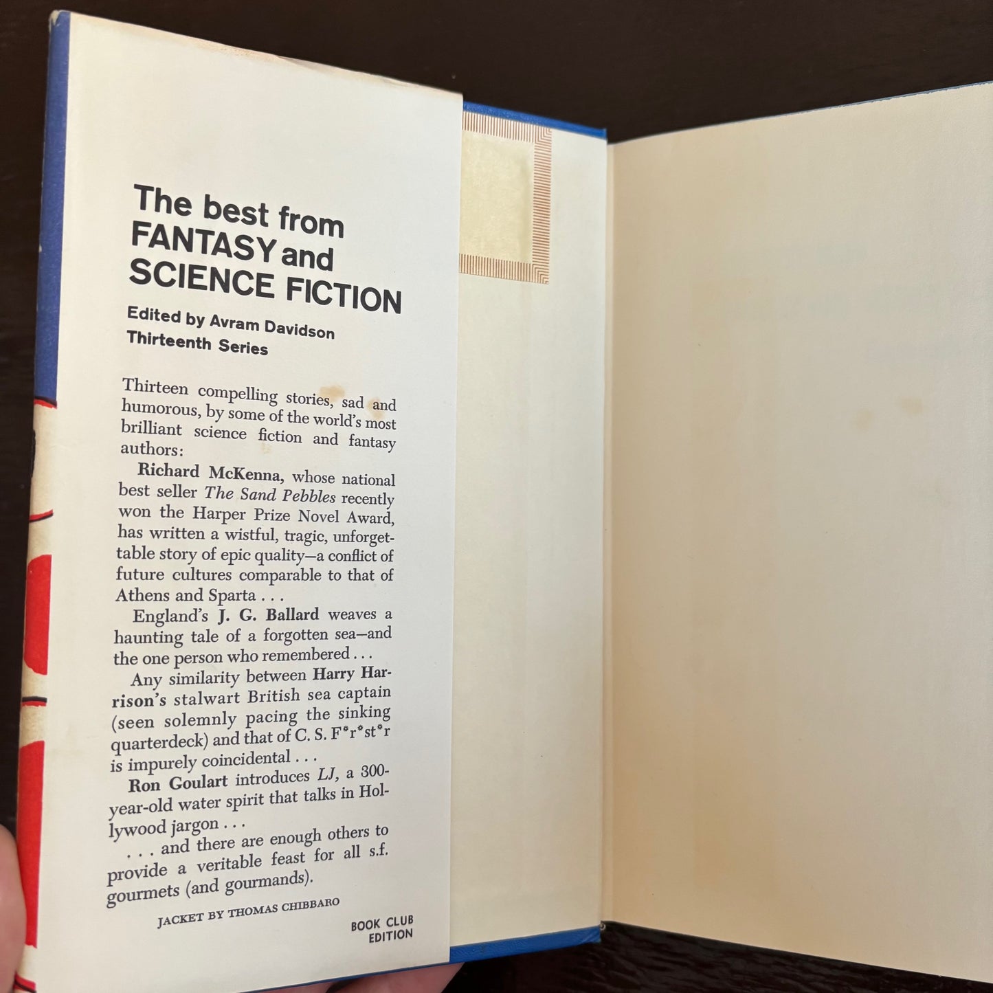 Avram Davidson, ed. - The Best from Fantasy and Science Fiction: Thirteenth Series