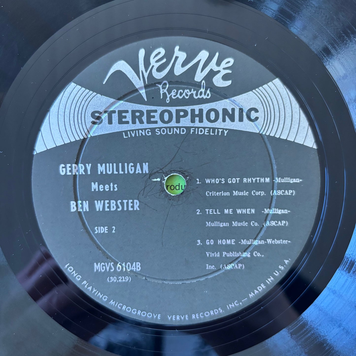 Gerry Mulligan Meets Ben Webster