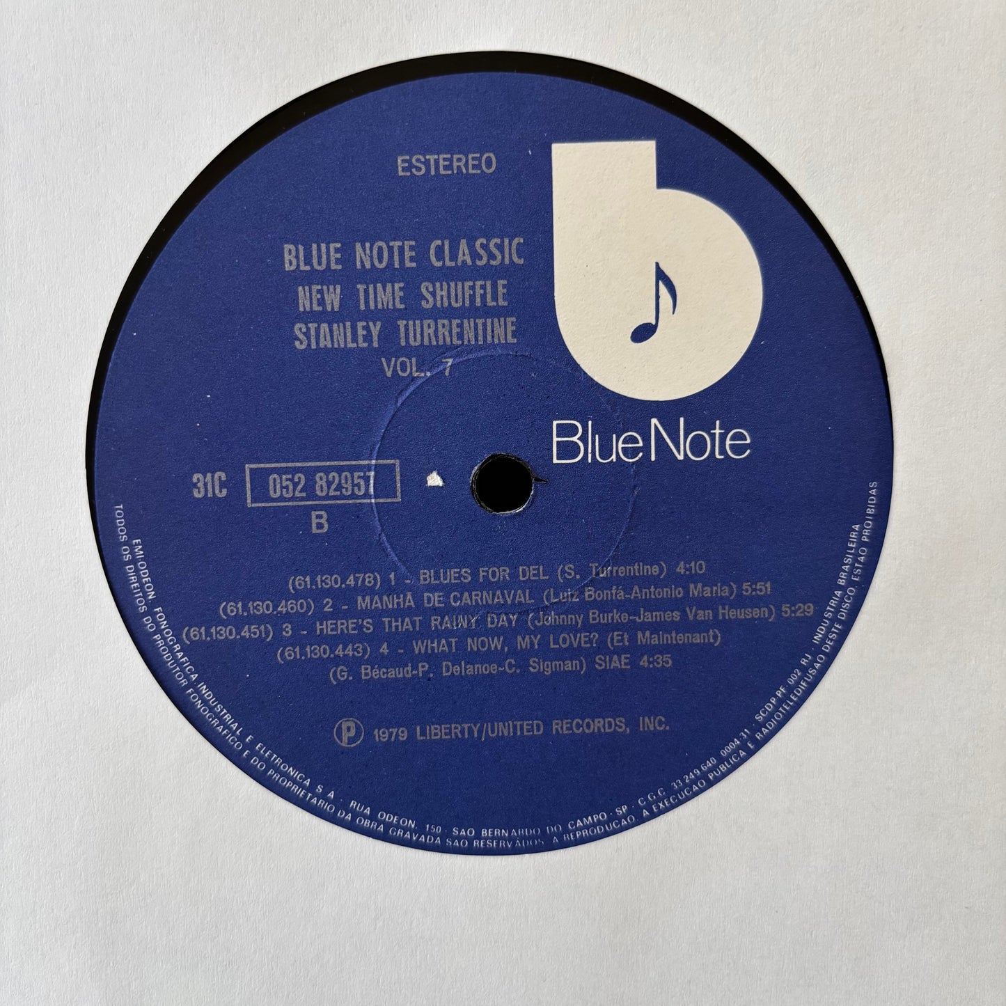 Stanley Turrentine - New Time Shuffle - Brazilian Pressing