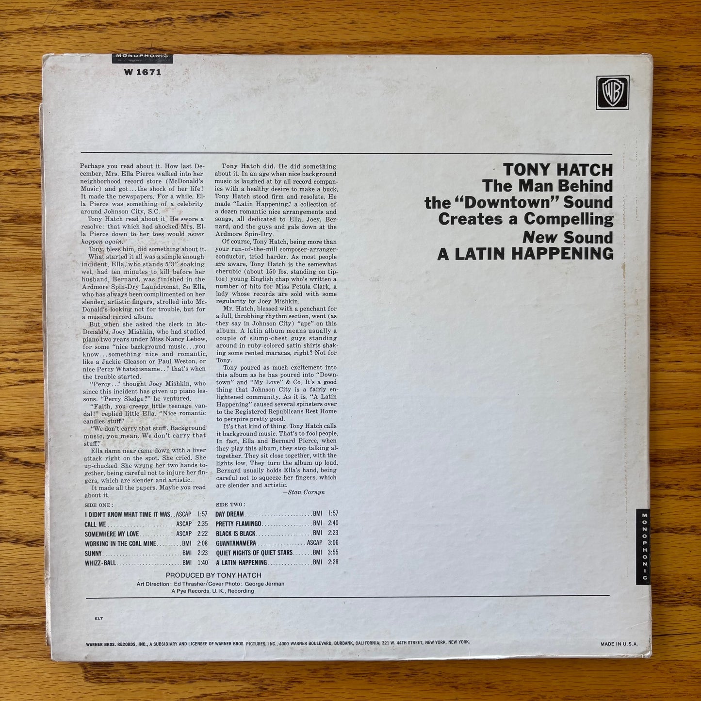 Tony Hatch - A Latin Happening