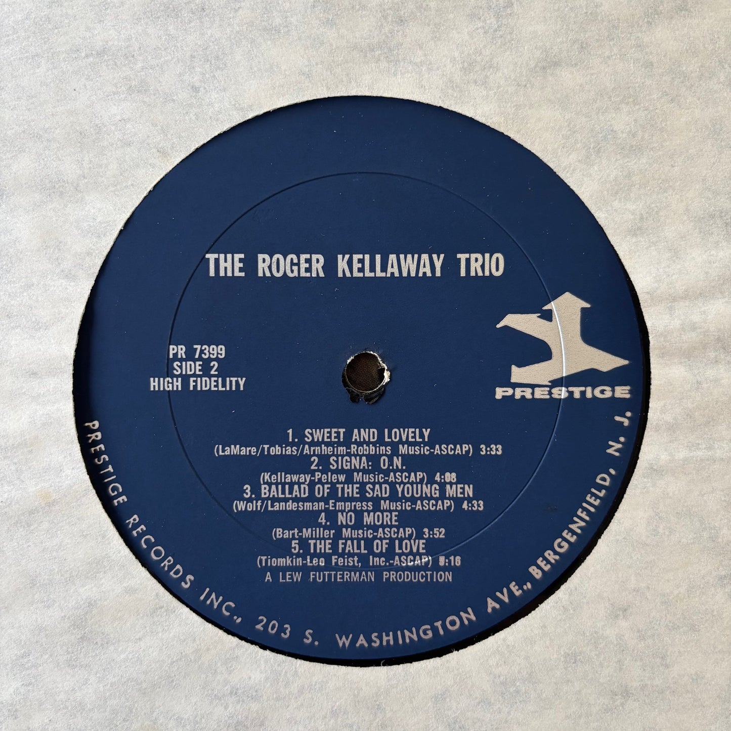 The Roger Kellaway Trio - S/T