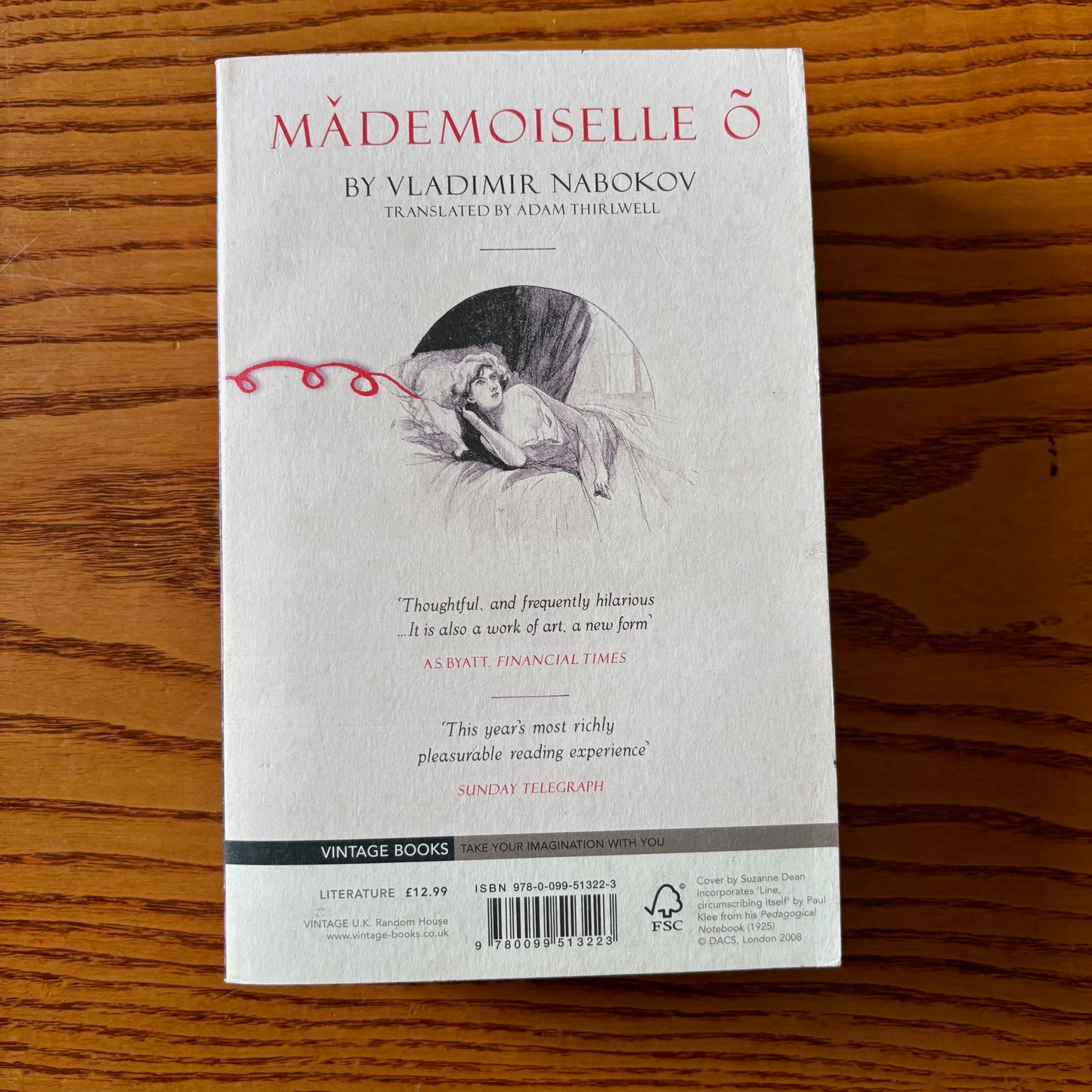 Adam Thirlwell - Miss Herbert / Vladimir Nabokov - Mademoiselle O