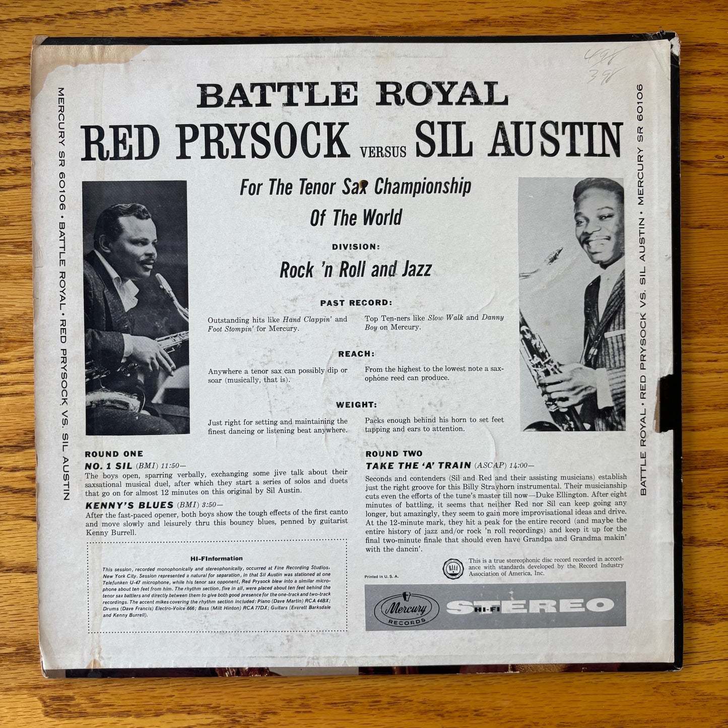 Sil Austin & Red Prysock - Battle Royal!