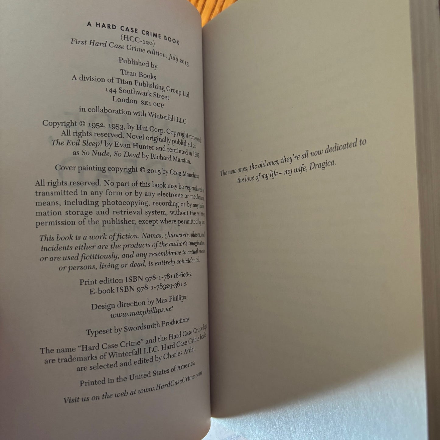 Ed McBain - So Nude, So Dead - Uncorrected Proof