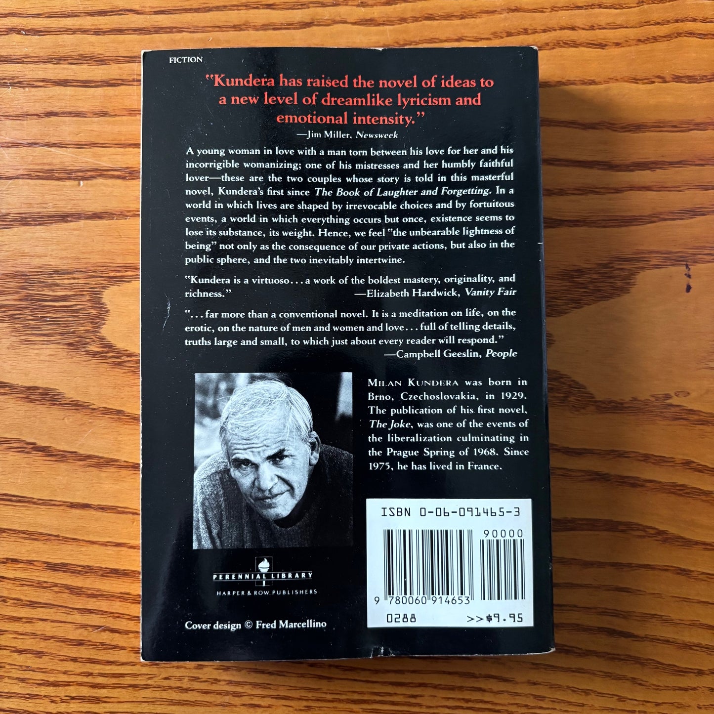 MIlan Kundera - The Unbearable Lightness of Being