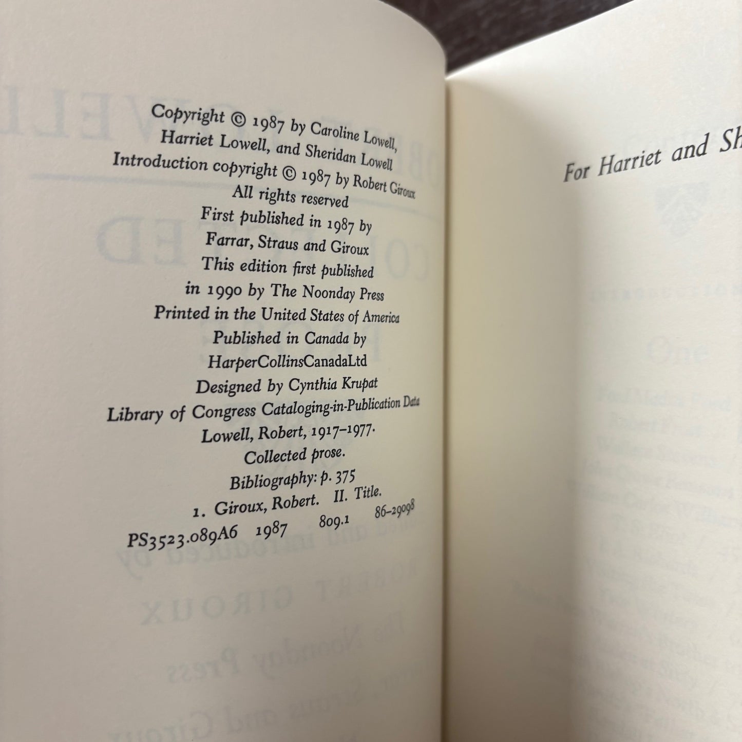Robert Lowell - Collected Prose