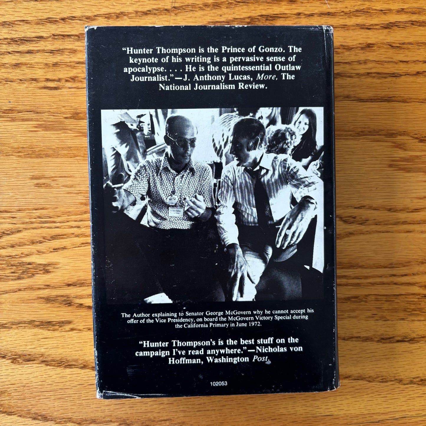 Hunter S. Thompson - Fear and Loathing '72: On the Campaign Trail - First Edition