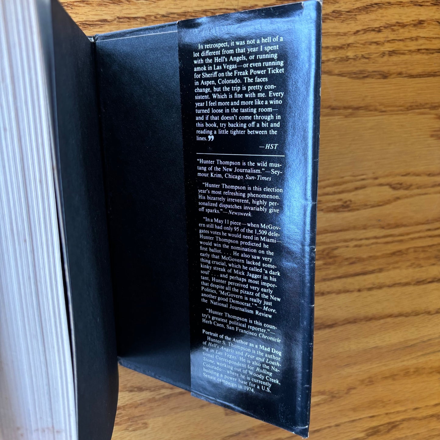 Hunter S. Thompson - Fear and Loathing '72: On the Campaign Trail - First Edition