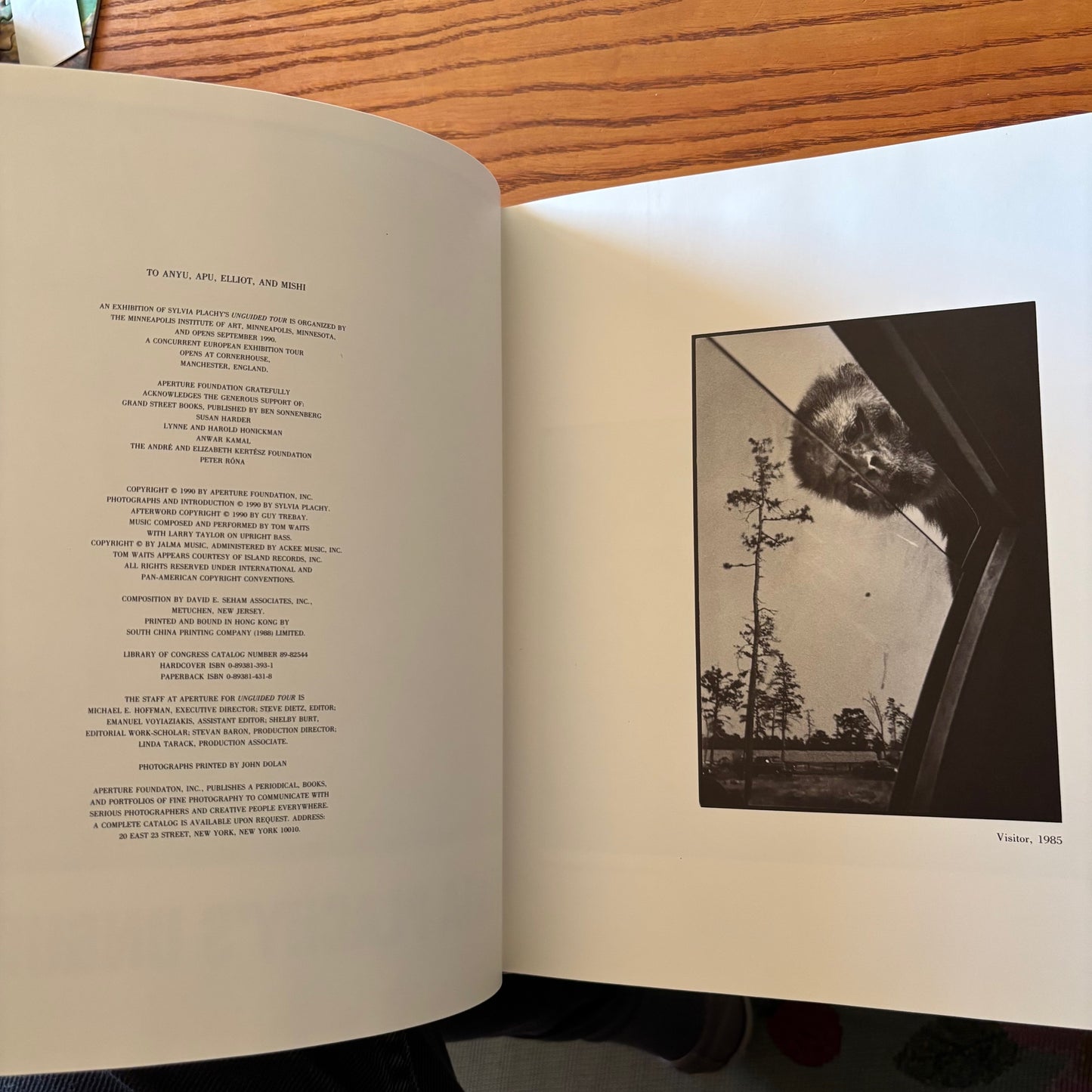Sylvia Plachy - Sylvia Plachy's Unguided Tour - Signed - with Tom Waits Flexi-Disc