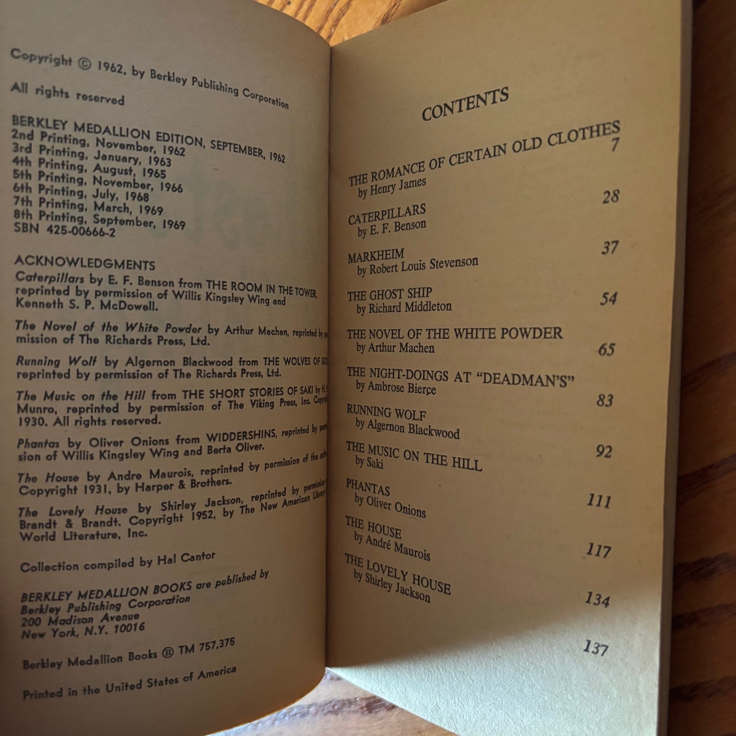 Hal Cantor, ed. - Ghosts and Things
