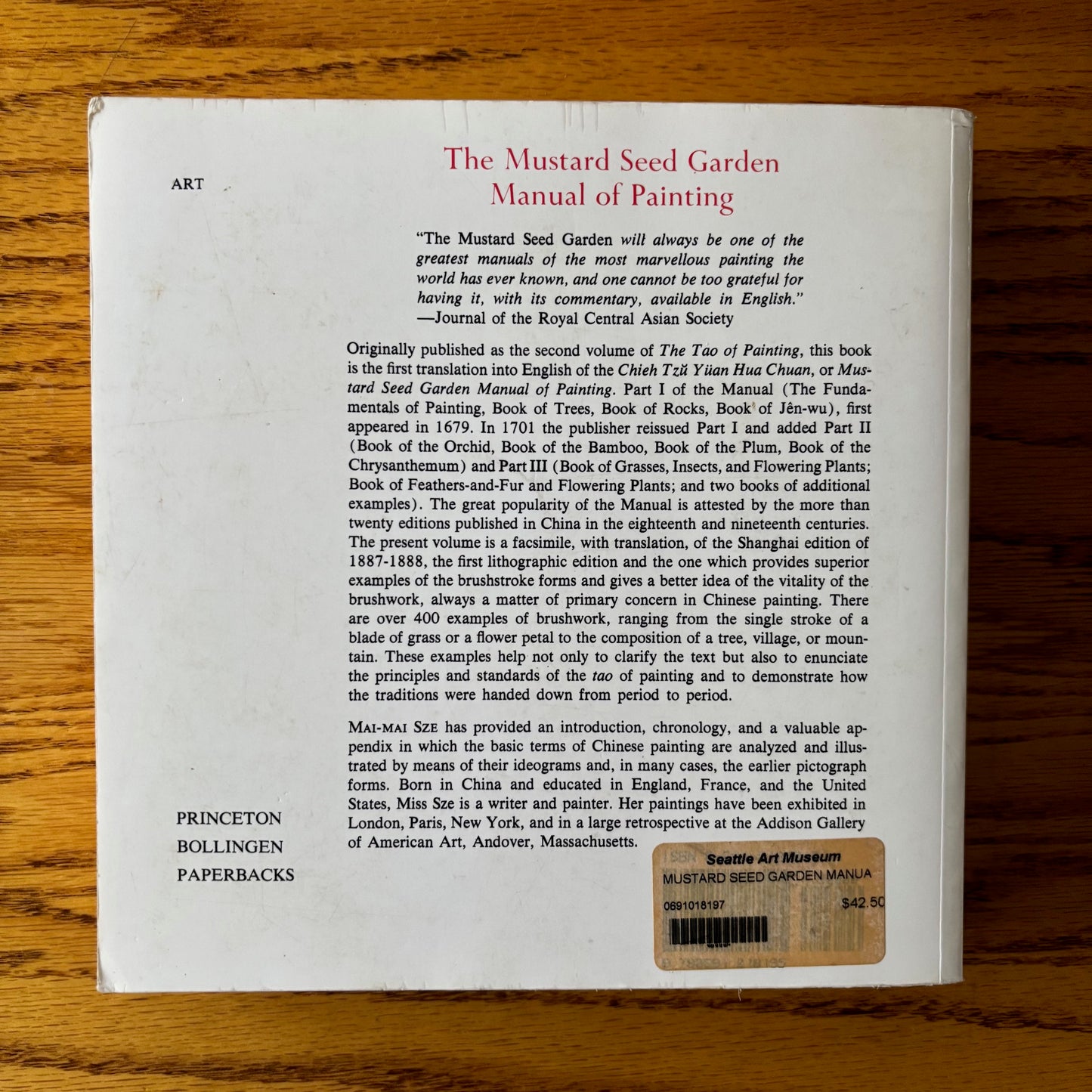 The Mustard Seed Garden Manual of Painting