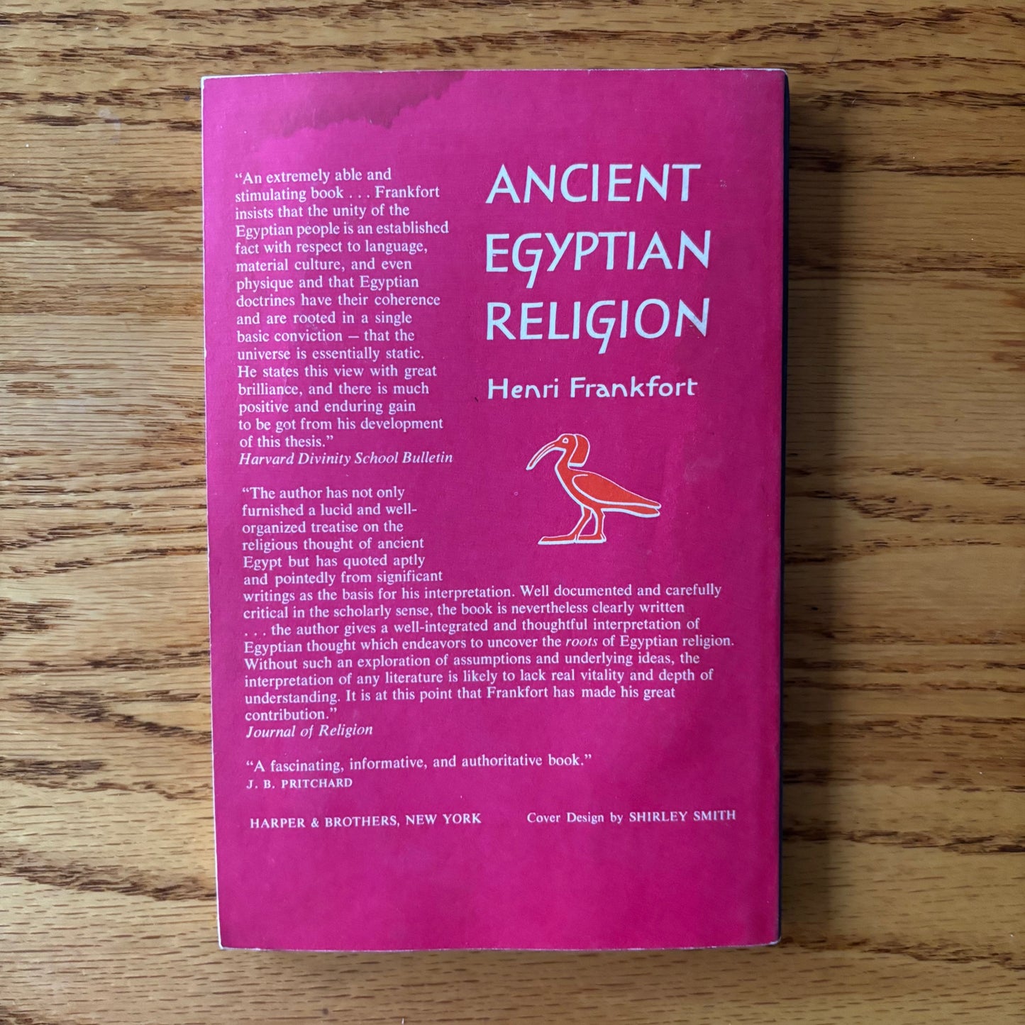 Henri Frankfort - Ancient Egyptian Religion