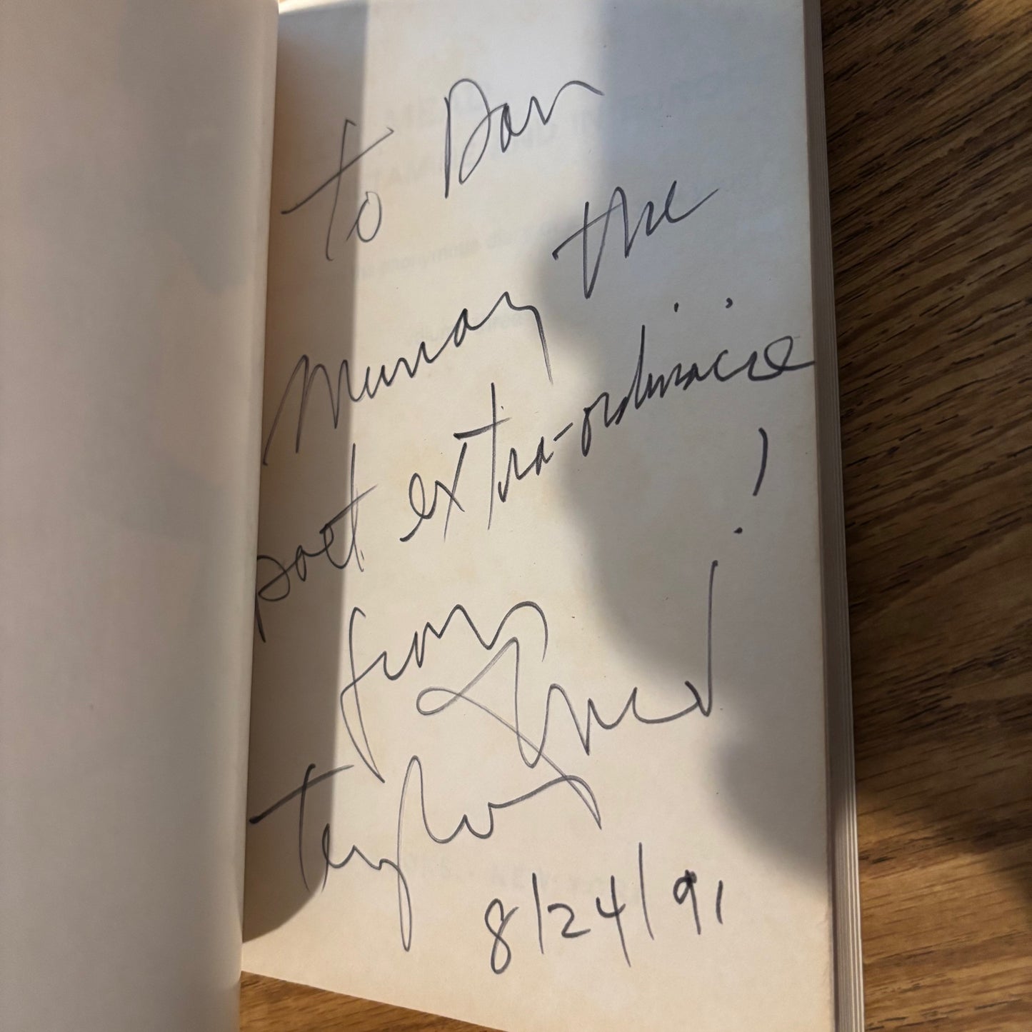 Taylor Mead - On Amphetamine and in Europe: Excerpts from the Anonymous Diary of a New York Youth Vol. 3 - Signed