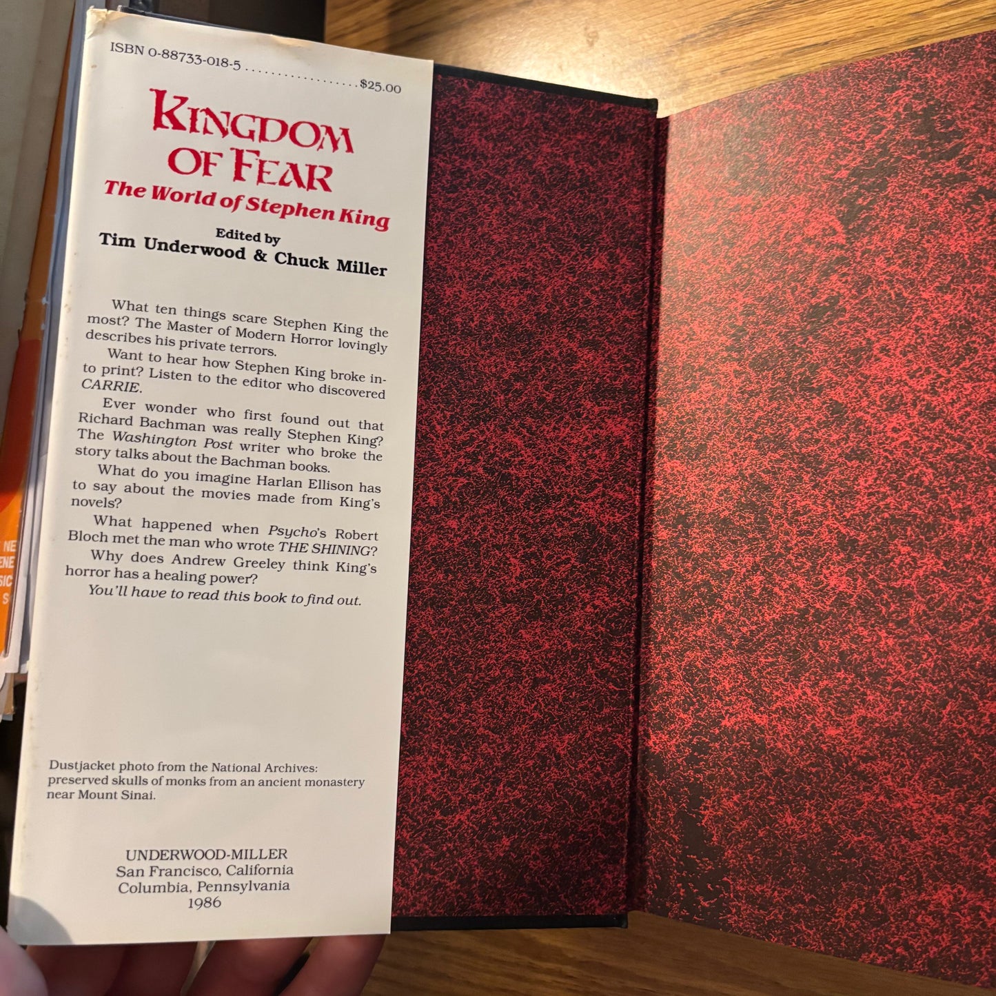 Tim Underwood & Chuck Miller, eds. - Kingdom of Fear: The World of Stephen King