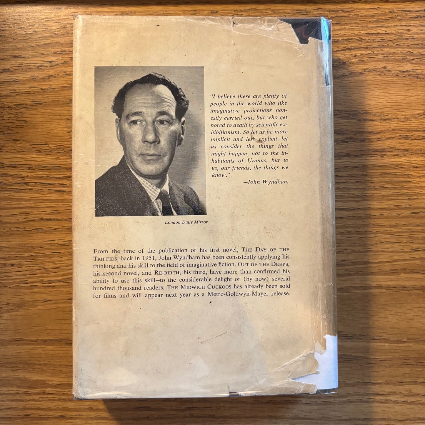 John Wyndham - The Midwich Cuckoos - First US Edition