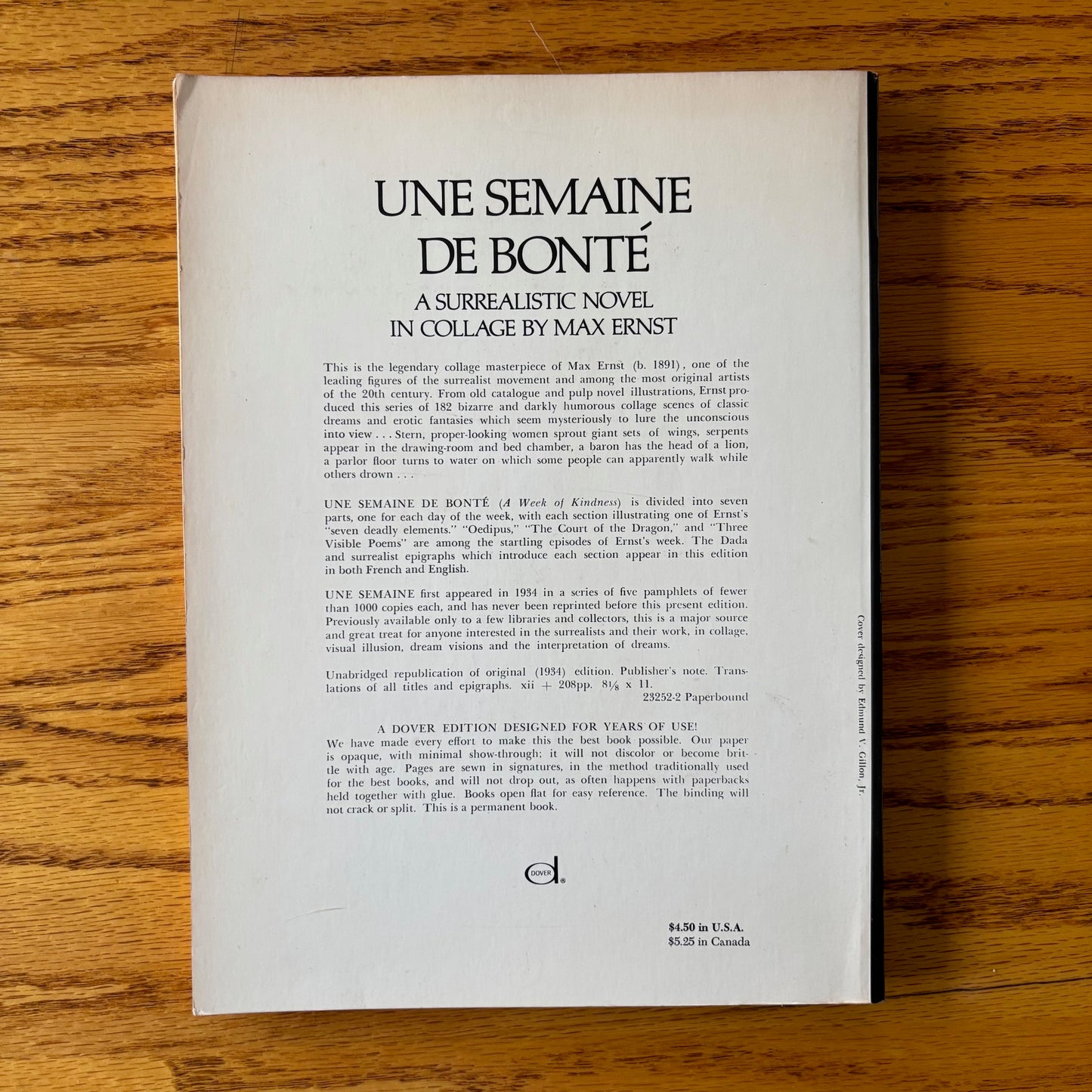 Max Ernst - Une Semaine de Bonte