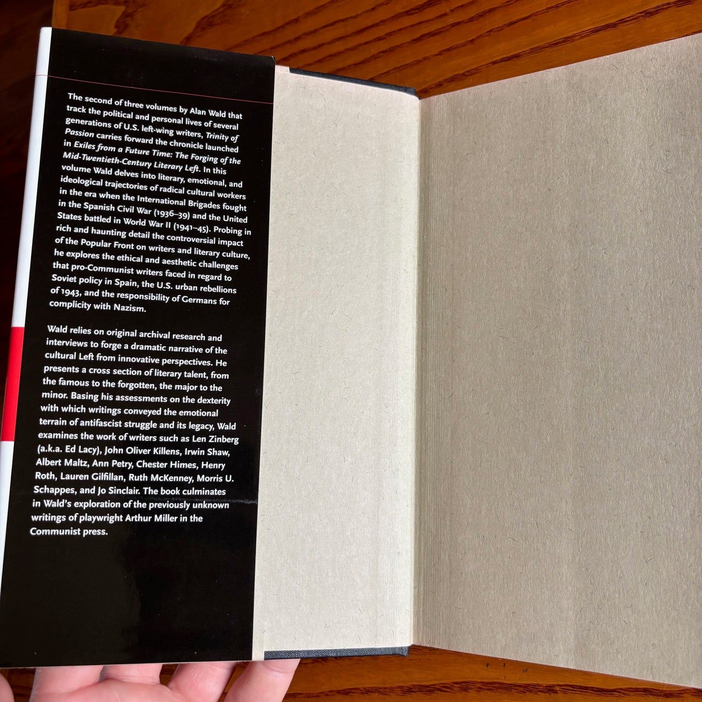 Alan M. Wald - Trinity of Passion: The Literary Left and the Antifascist Crusade