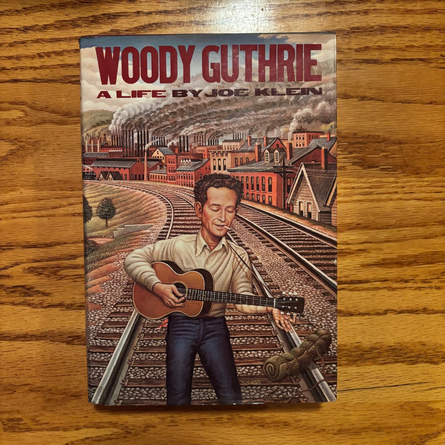 Joe Klein - Woody Guthrie: A Life - Signed First Edition