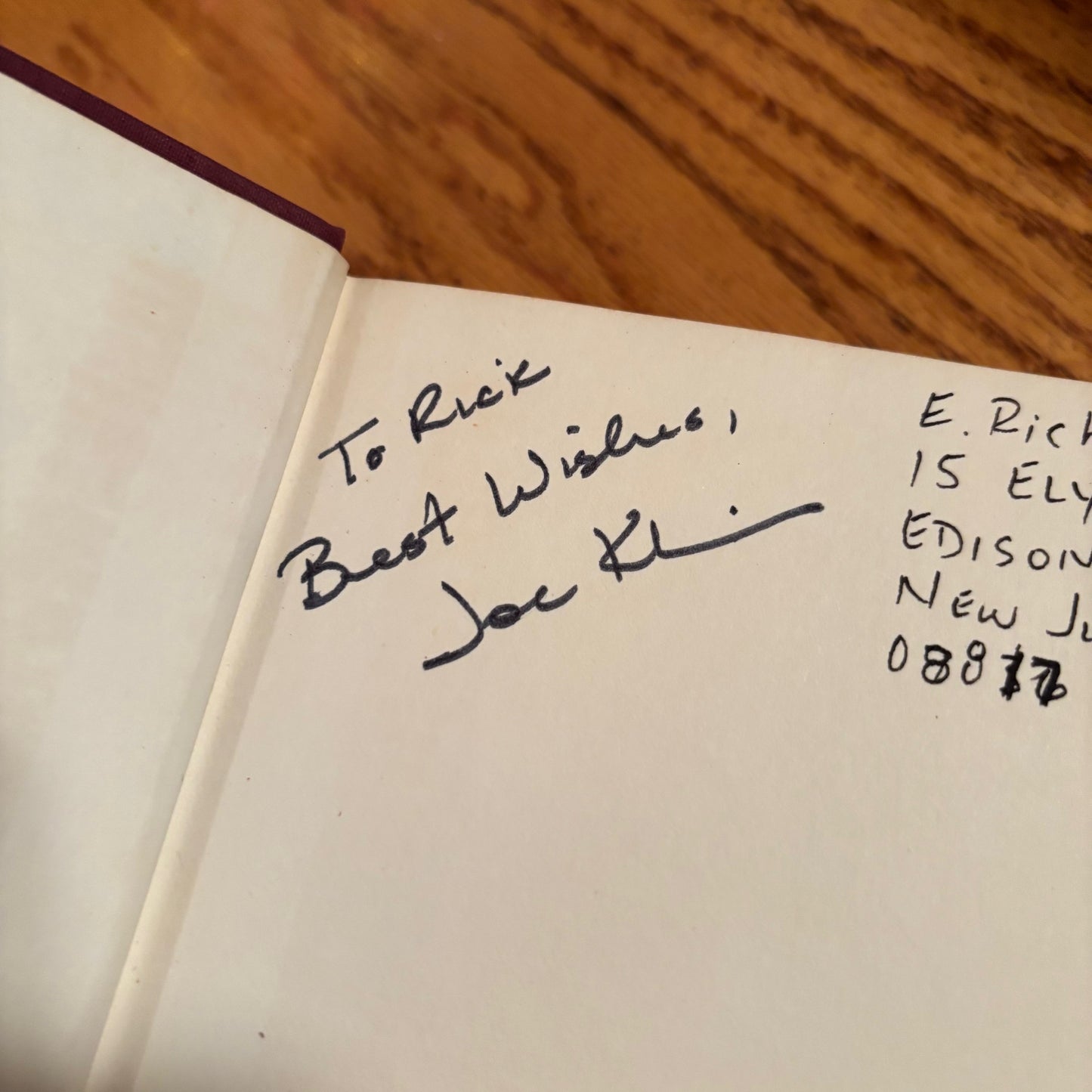 Joe Klein - Woody Guthrie: A Life - Signed First Edition