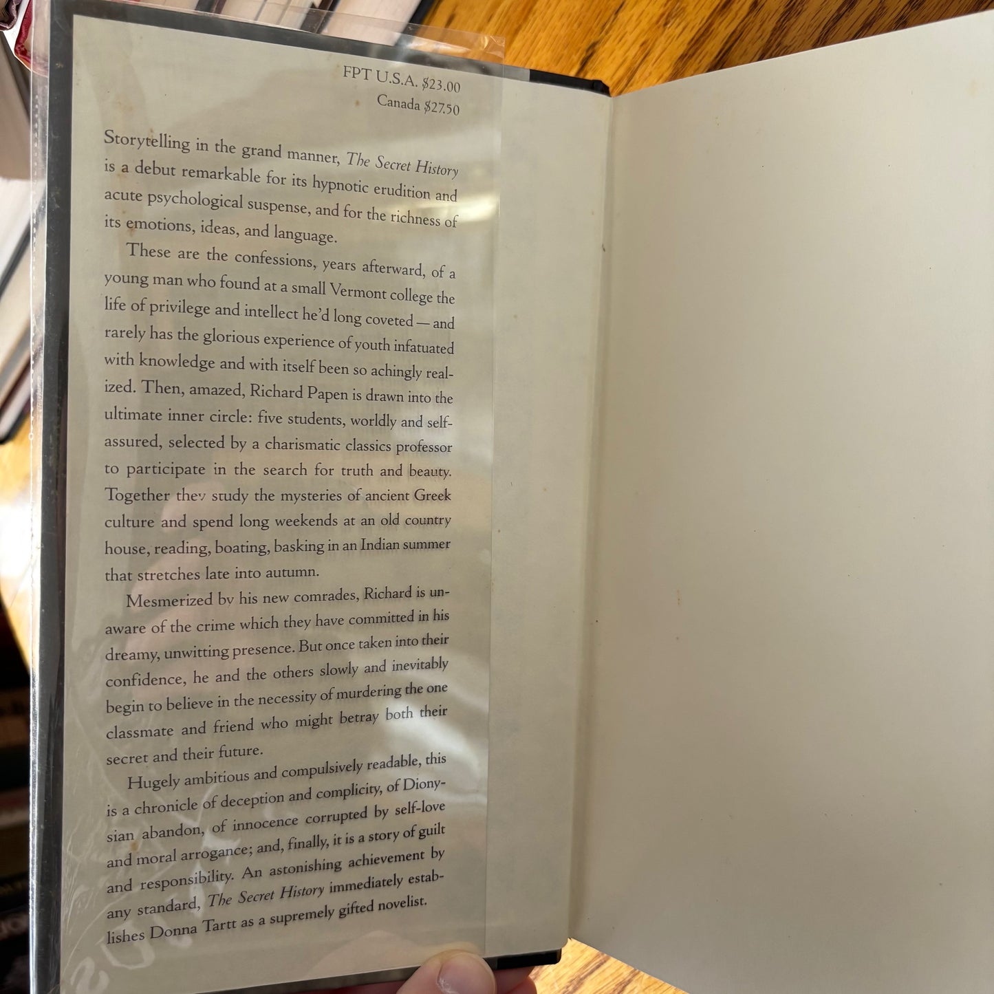 Donna Tartt - The Secret History - First Edition