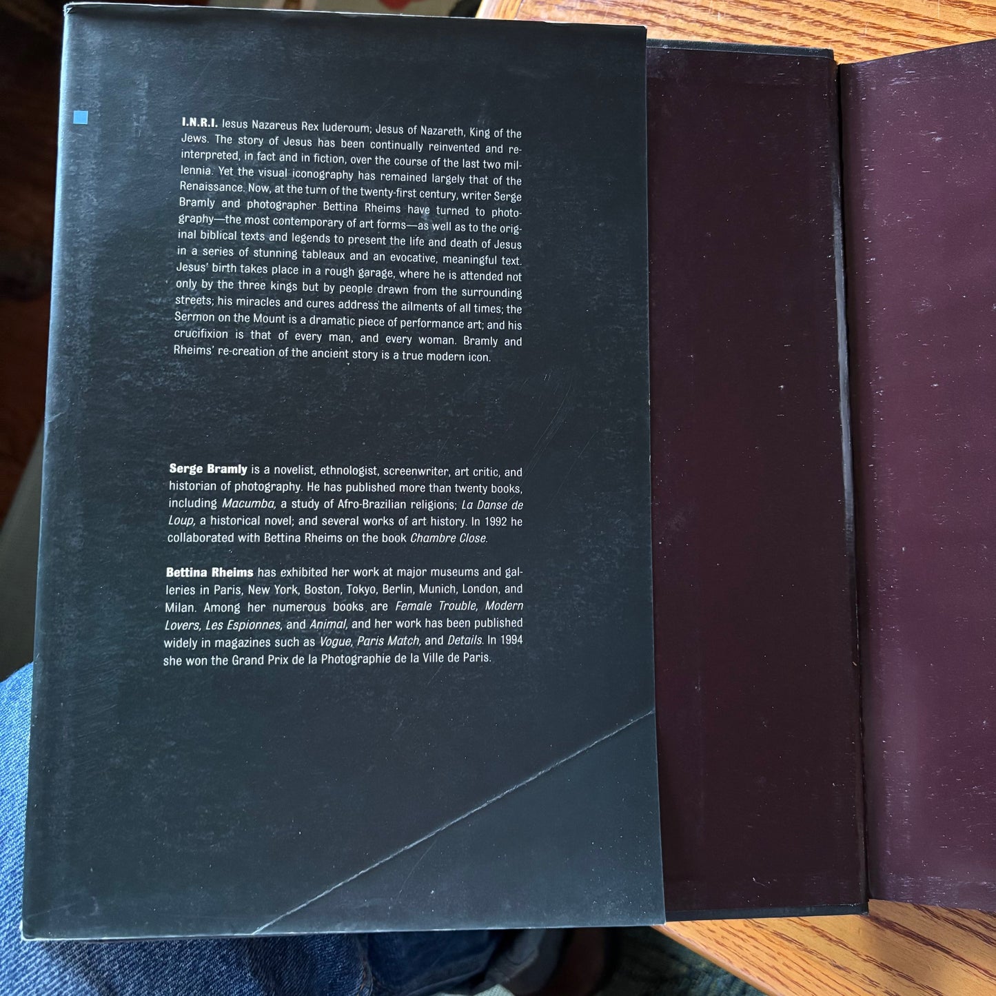 Serge Bramly & Bettina Rheims - I.N.R.I. - First Edition