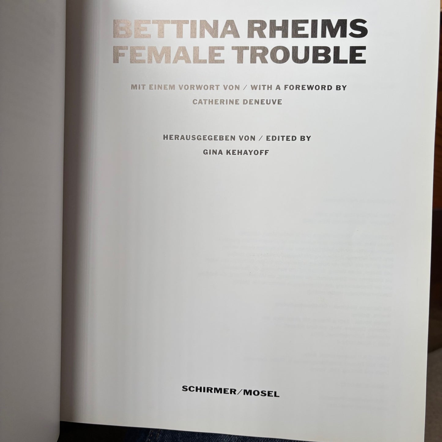 Bettina Rheims - Female Trouble