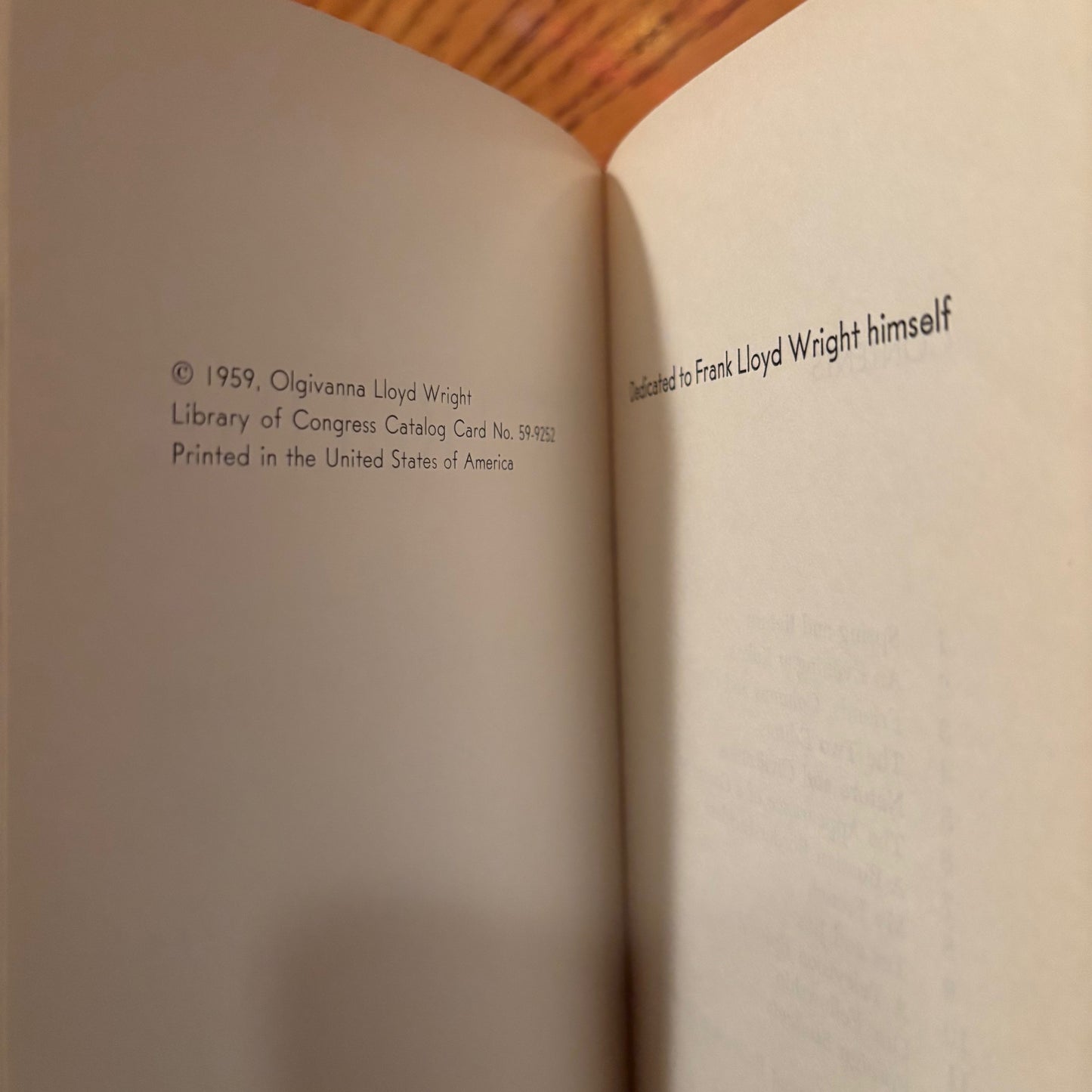 Olgivanna Lloyd Wright - Our House - First Edition
