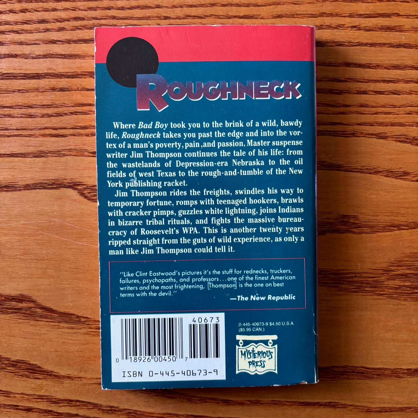 Jim Thompson - Roughneck
